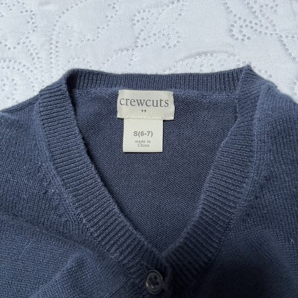 Crewcuts Knit Cardigan Sweater Size 6/7 - Picture 4 of 6